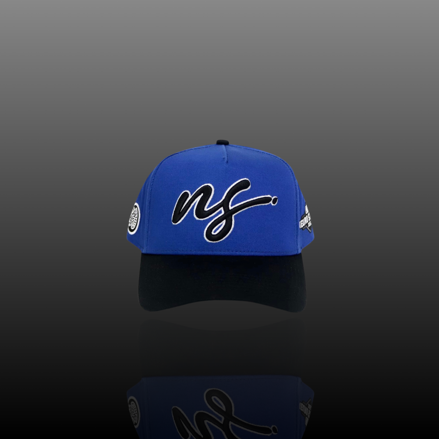 "MENTAL EXODUS" HIGH CROWN CAP ROYAL BLUE/BLACK