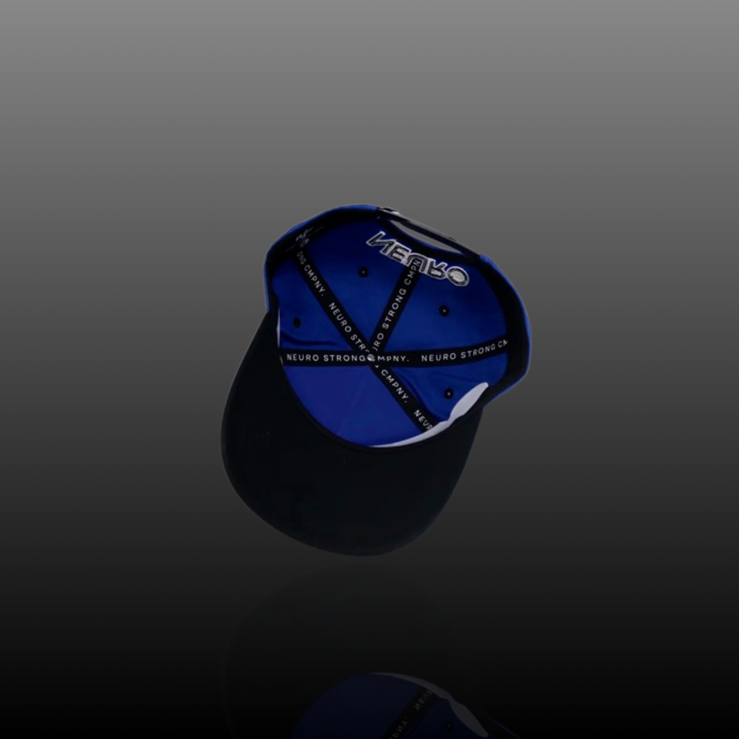 "MENTAL EXODUS" HIGH CROWN CAP ROYAL BLUE/BLACK